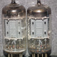 Platinum Matched Pair 12AX7 Telefunken ECC83 Tested NOS Ribbed Anodes <>
