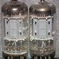Platinum Matched Pair 12AX7 Telefunken ECC83 Tested NOS Ribbed Anodes <>