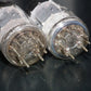 Platinum Matched Pair 12AX7 Telefunken ECC83 Tested NOS Ribbed Anodes <>