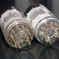 Platinum Matched Pair 12AX7 Telefunken ECC83 Tested NOS Ribbed Anodes <>