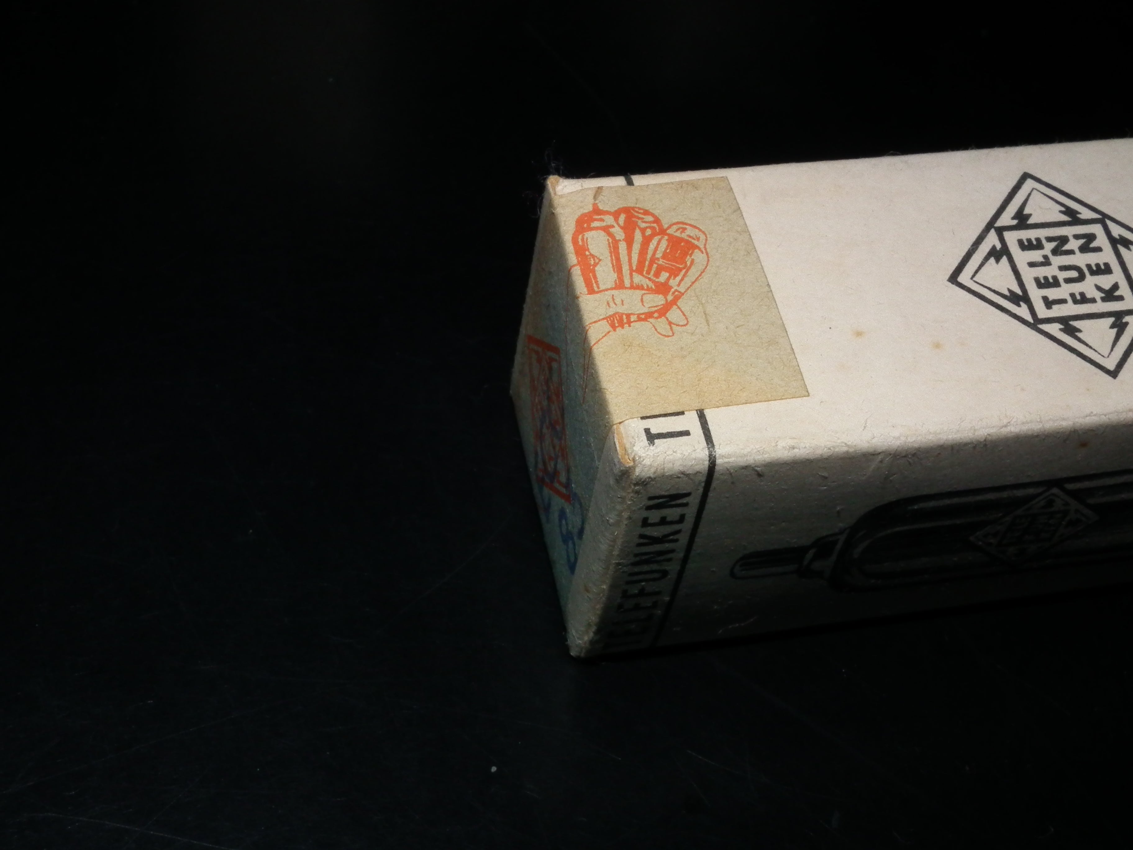Telefunken ECC83 12AX7 NOS NIB SEALED Early Berlin Production BW