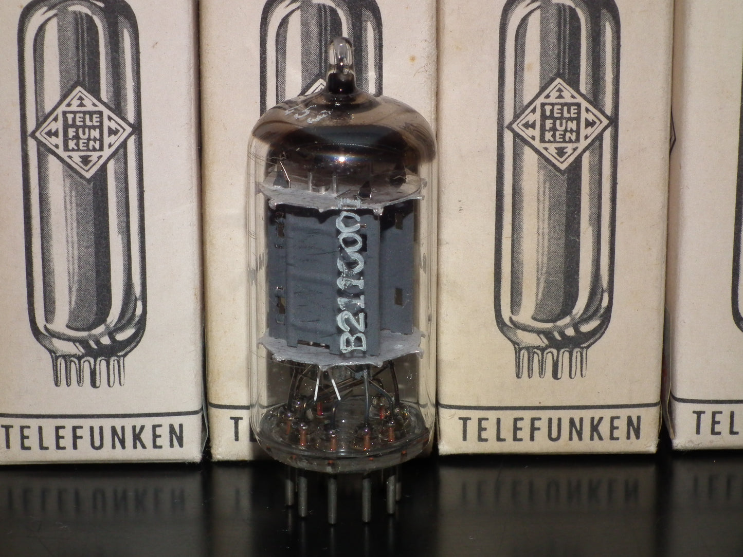 Telefunken ECC83 12AX7 NOS NIB SEALED Early Berlin Production BW Boxes