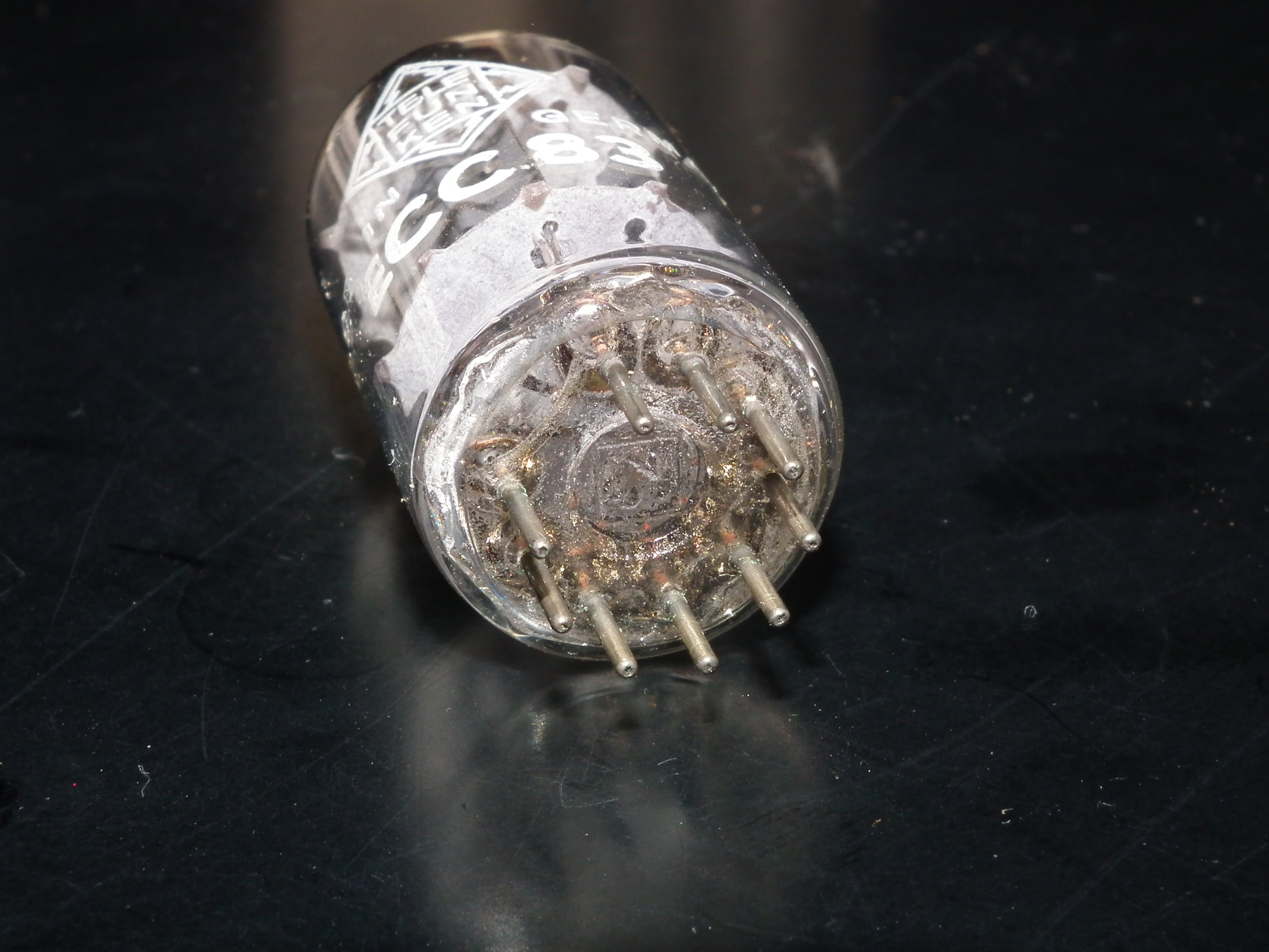 Telefunken ECC83 12AX7 NOS NIB SEALED Early Berlin Production BW