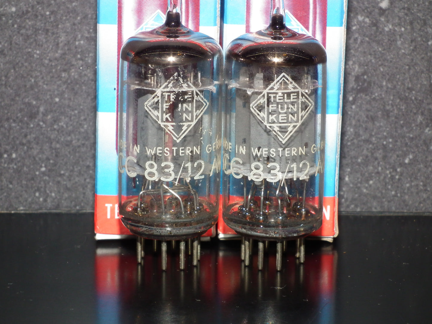 Platinum Matched Pair 12AX7 Telefunken ECC83 Tested 120% Smooth Anodes DB