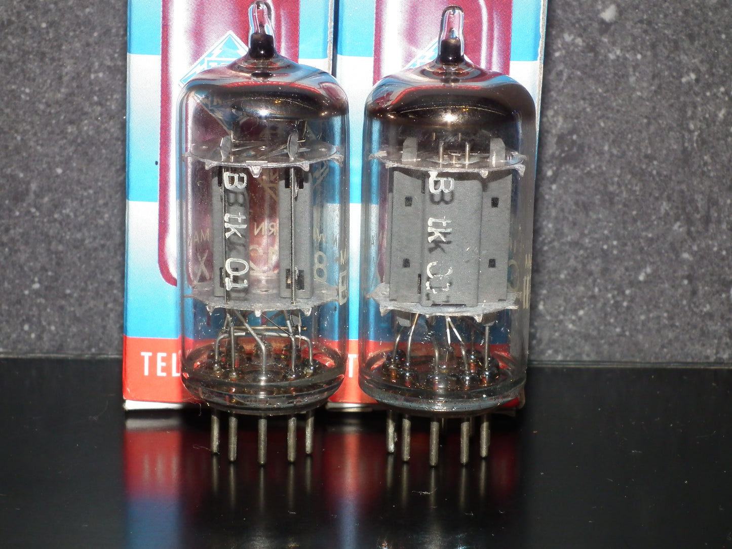 Platinum Matched Pair 12AX7 Telefunken ECC83 Tested 120% Smooth Anodes DB