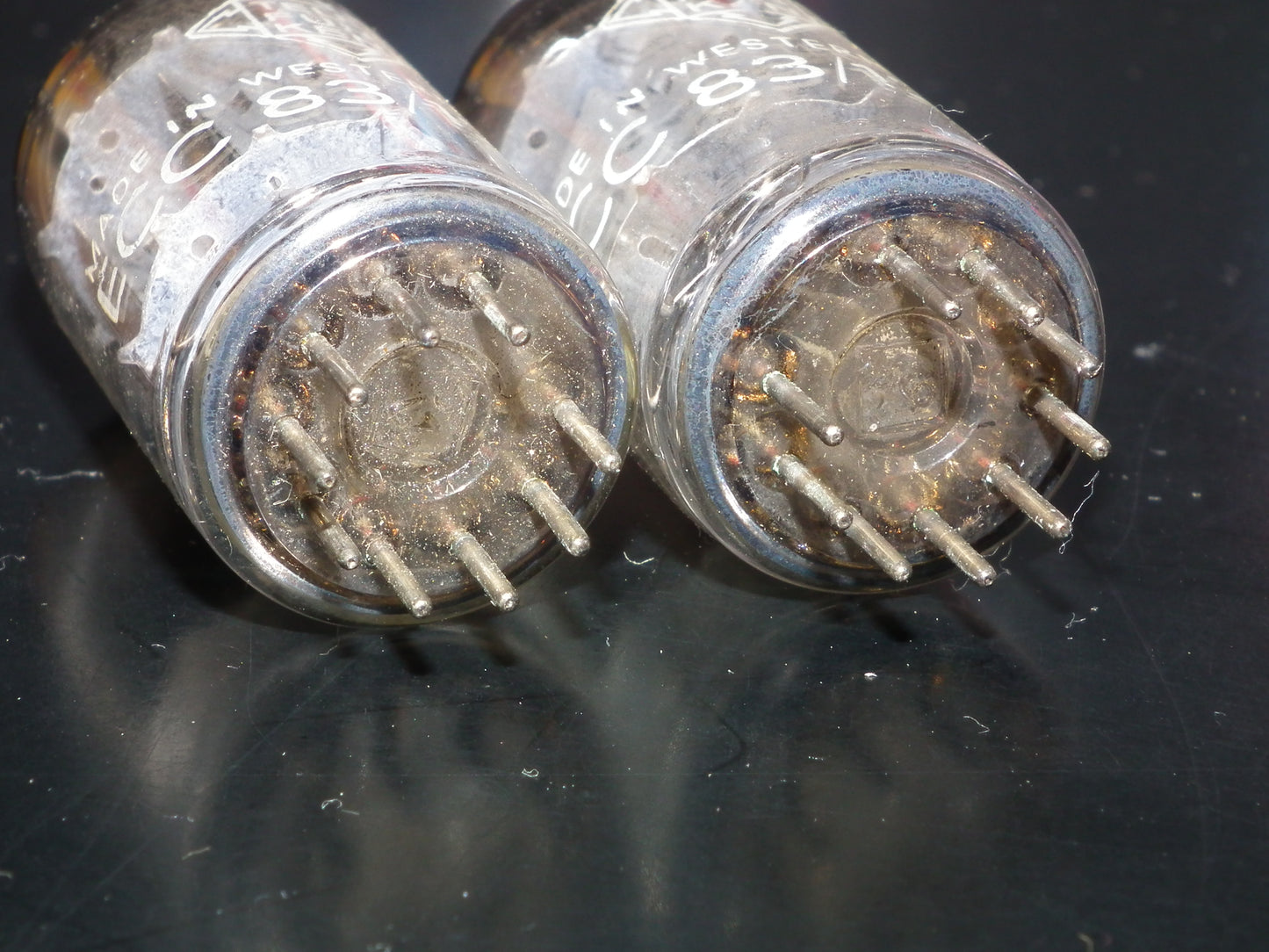 Platinum Matched Pair 12AX7 Telefunken ECC83 Tested 120% Smooth Anodes DB