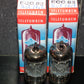 Platinum Matched Pair 12AX7 Telefunken ECC83 Tested 100% Smooth Anodes <>