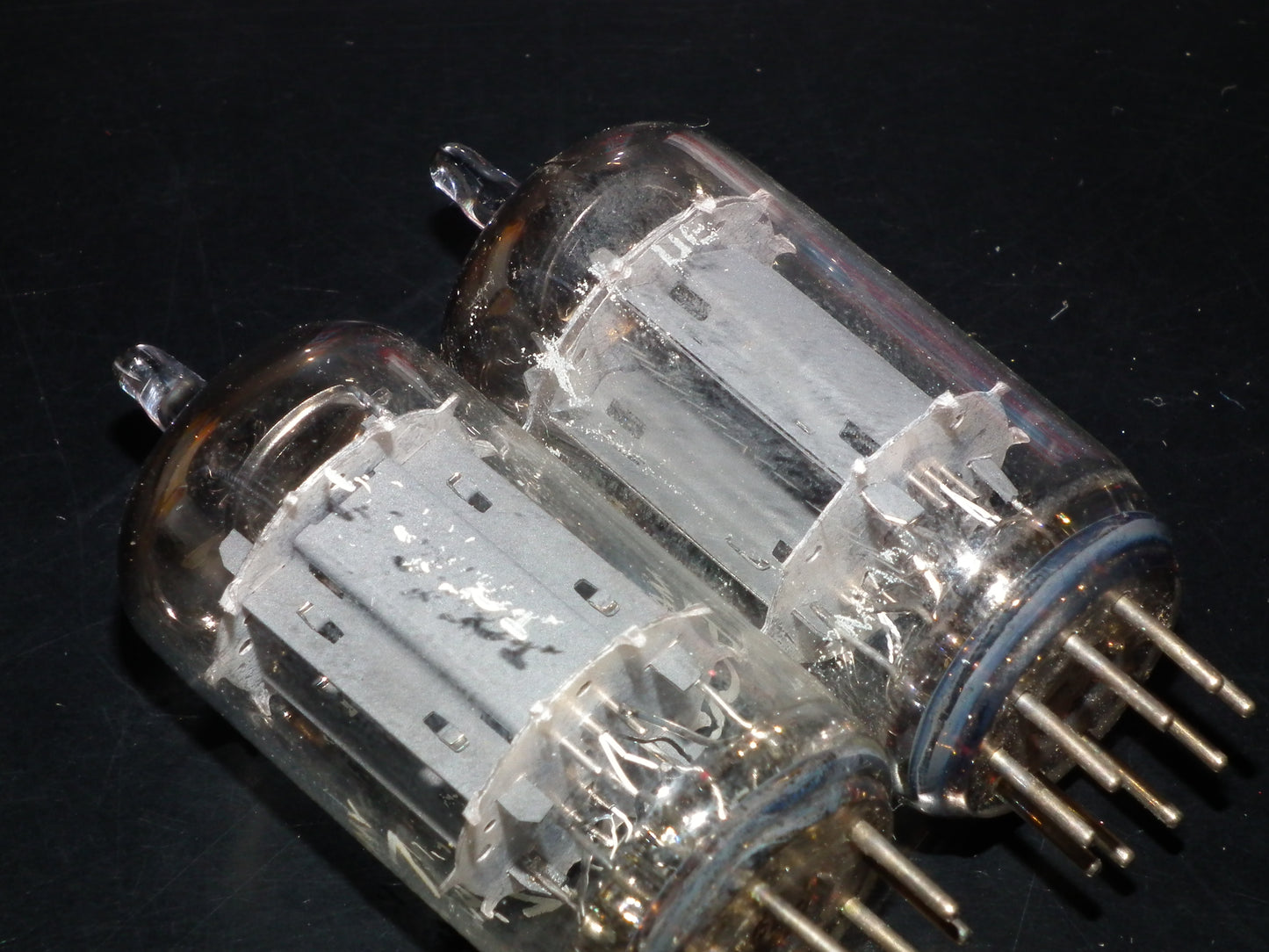 Platinum Matched Pair 12AX7 Telefunken ECC83 Tested 100% Smooth Anodes <>