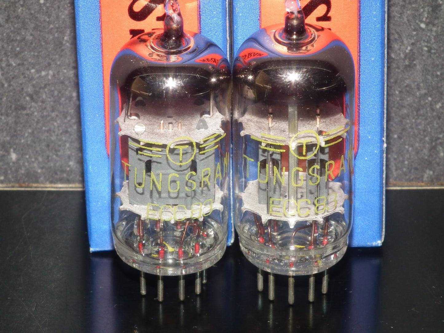 Platinum Matched Pair ECC83 Tungsram 12AX7 NOS NIB