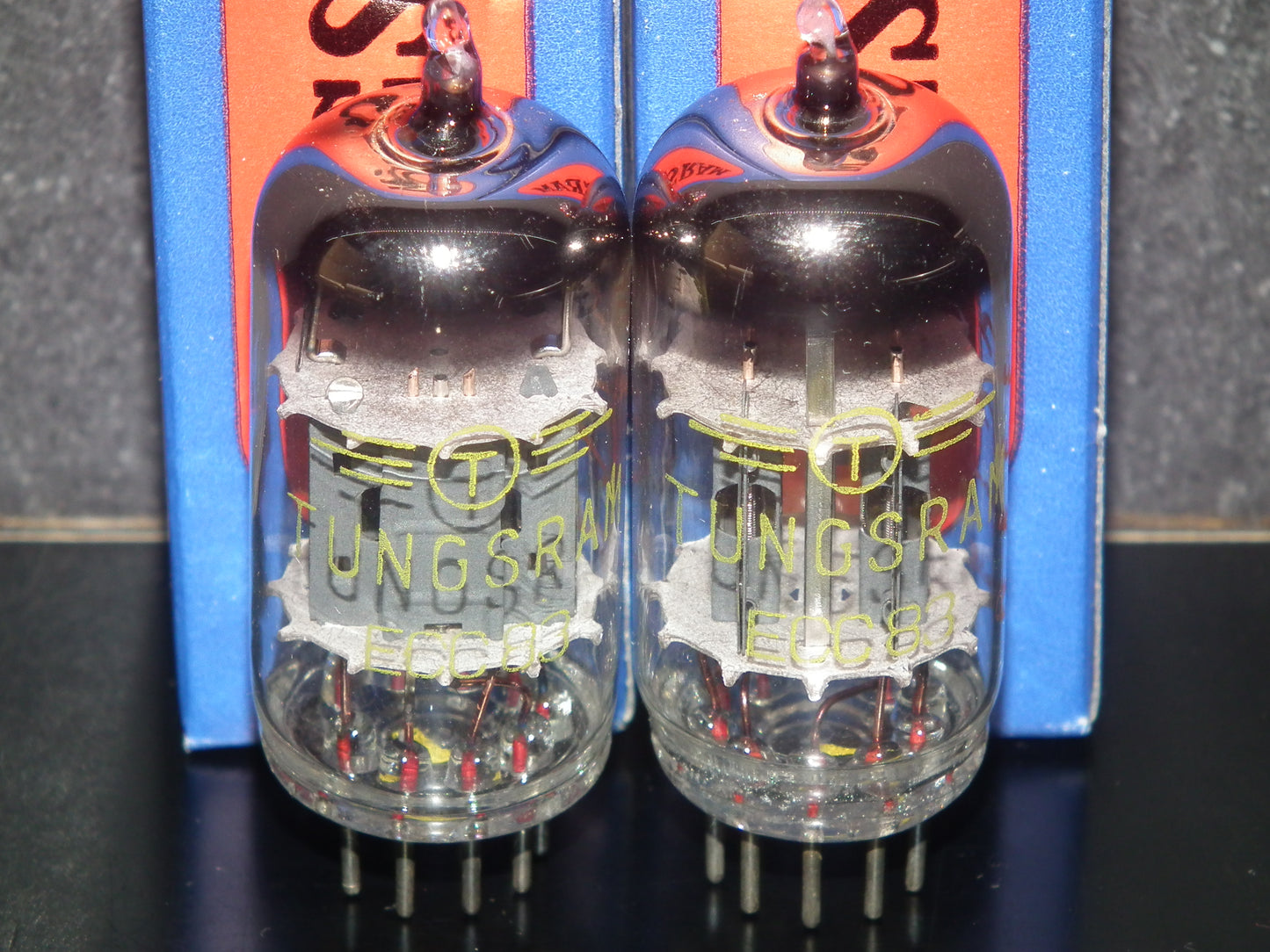 Platinum Matched Pair ECC83 Tungsram 12AX7 NOS NIB