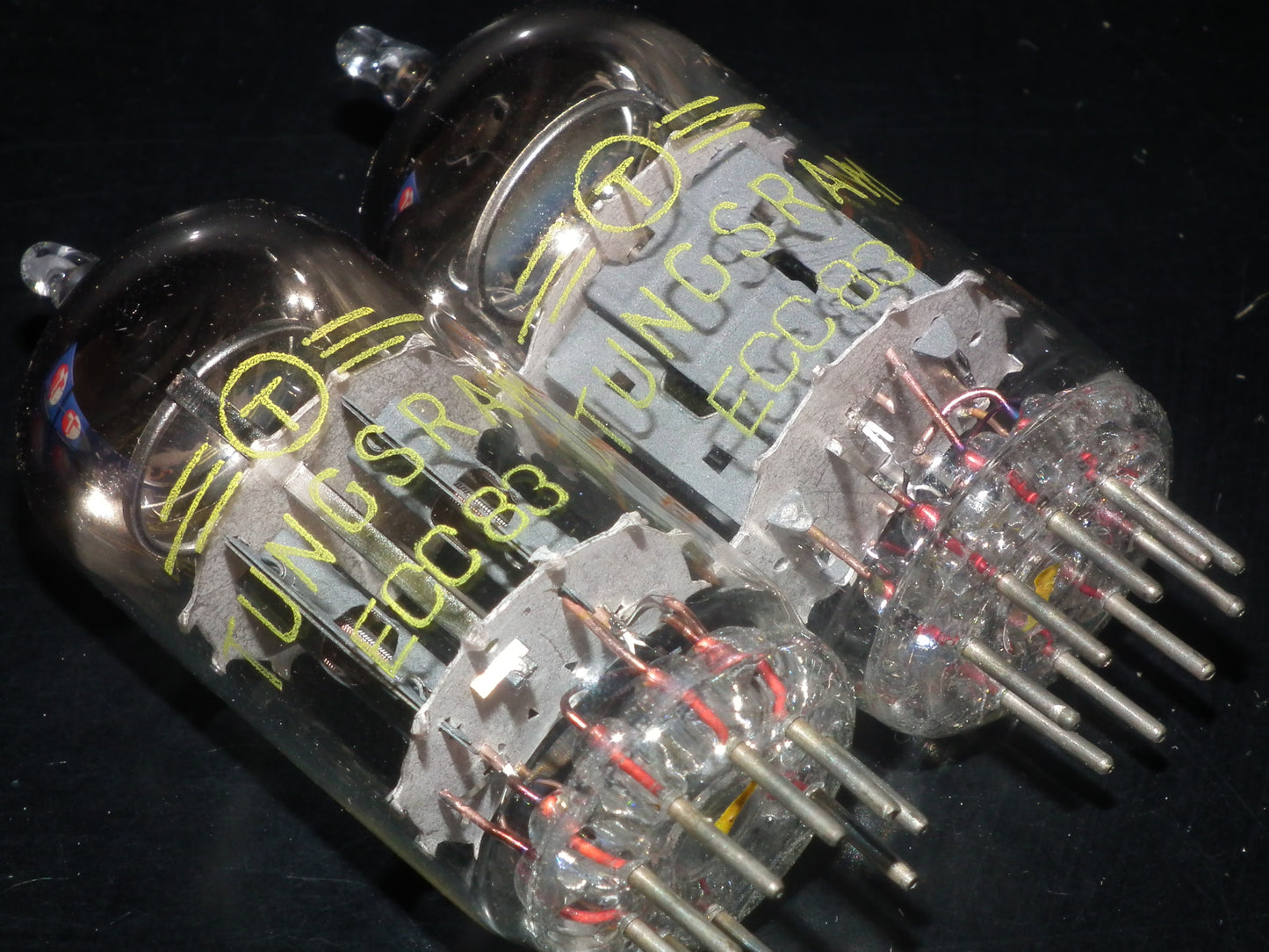 Platinum Matched Pair ECC83 Tungsram 12AX7 NOS NIB