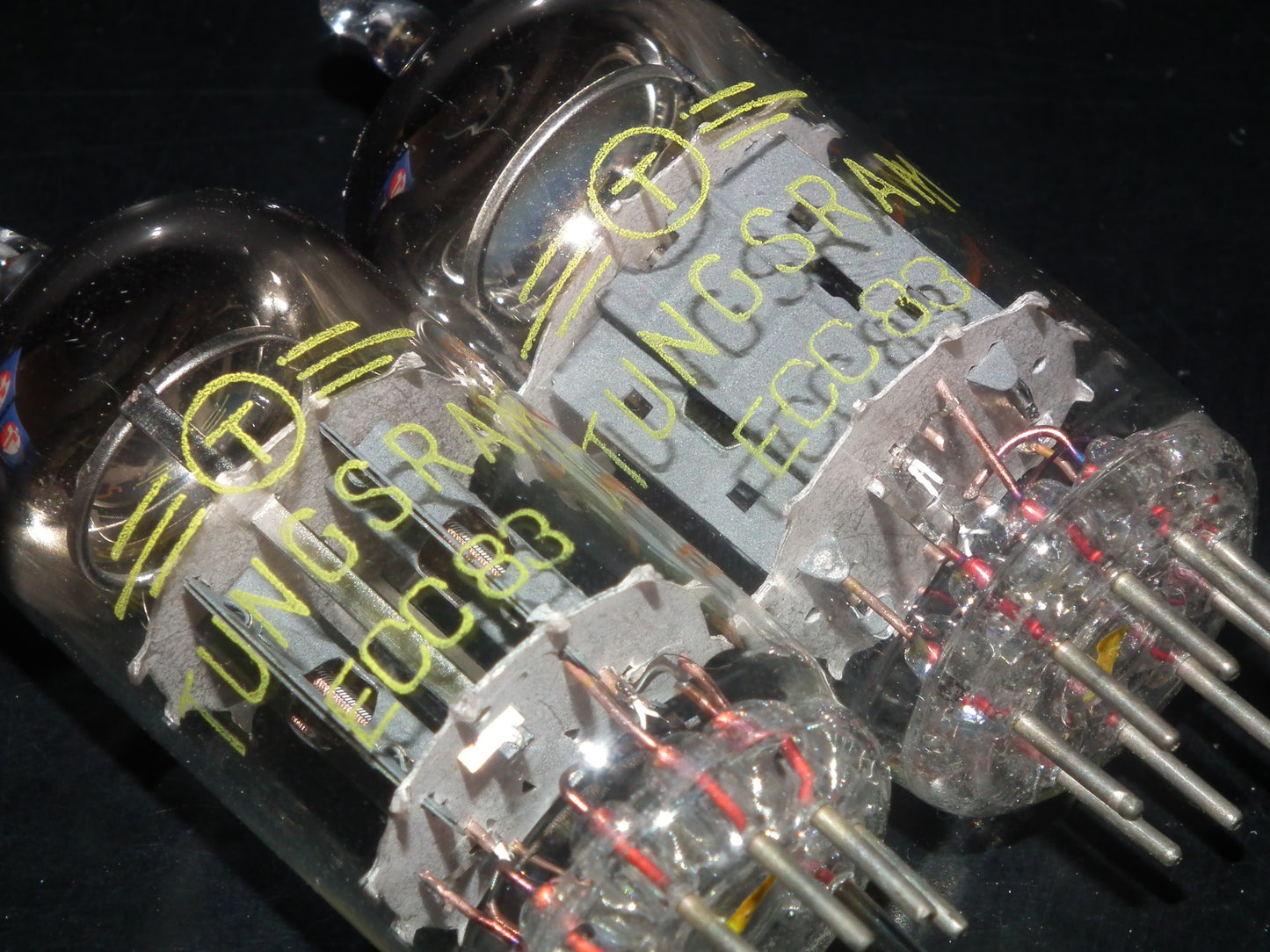 Platinum Matched Pair ECC83 Tungsram 12AX7 NOS NIB