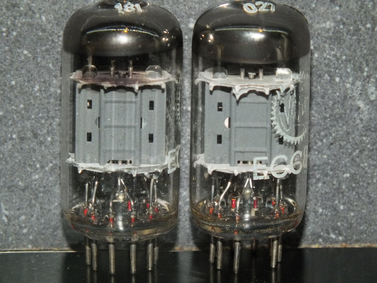 Platinum Matched Pair ECC83 Valvo Philips 12AX7 Tested 125% NOS