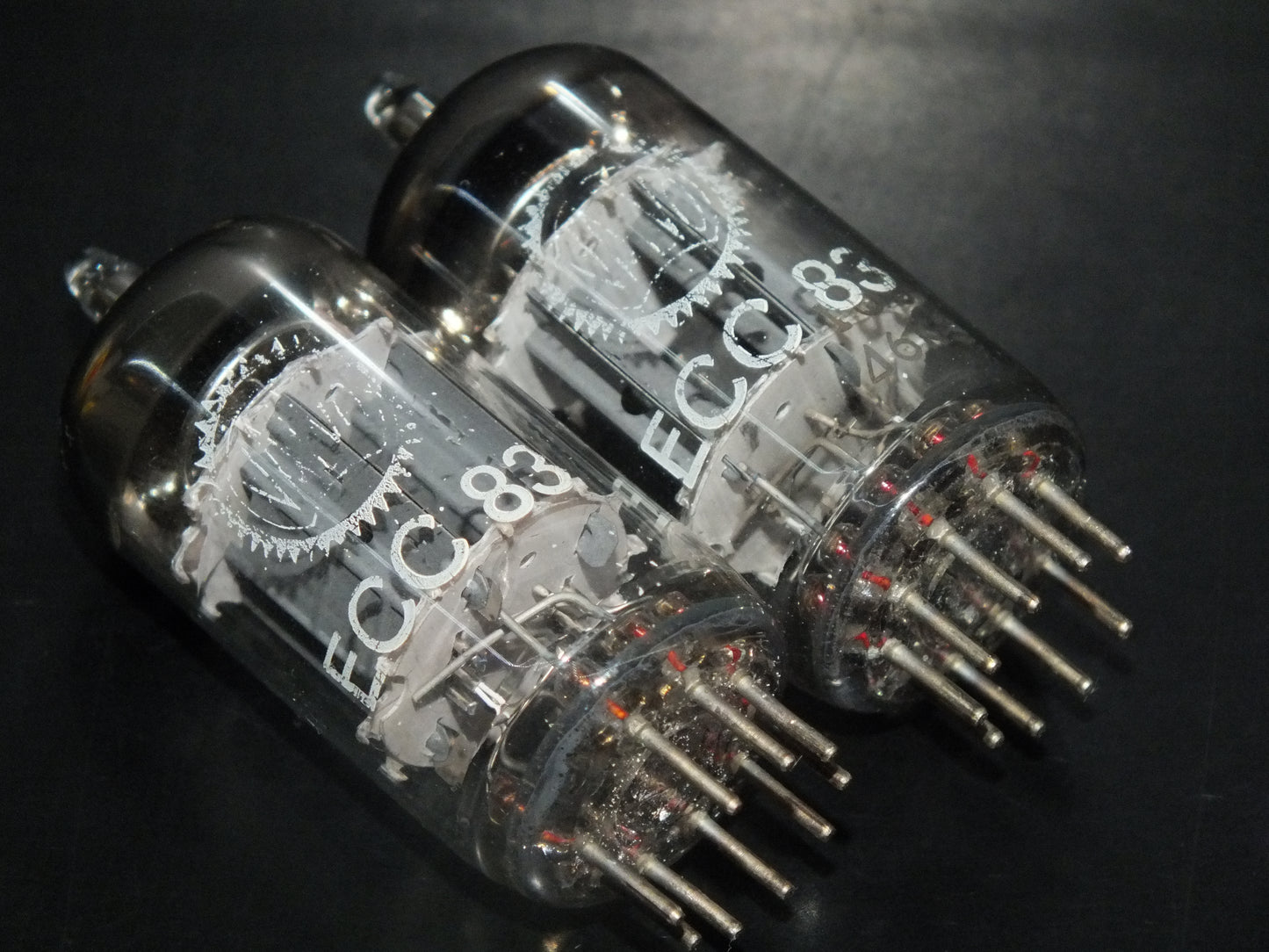 Platinum Matched Pair ECC83 Valvo Philips 12AX7 Tested 125% NOS