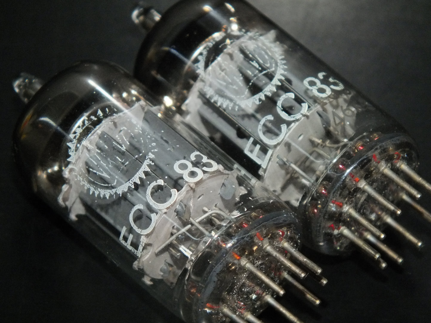 Platinum Matched Pair ECC83 Valvo Philips 12AX7 Tested 125% NOS