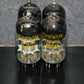 Matched pair ECC85 RFT RARE FOIL Getter, mid 50s