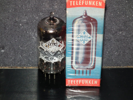 ECC86 Telefunken 6GM8 NOS NIB Diamond Bottom Ulm