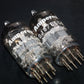 6DJ8 ECC88 Amperex Holland Matched Pair Tested NOS Dual Stage Getter