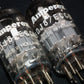 6DJ8 ECC88 Amperex Holland Matched Pair Tested NOS Dual Stage Getter