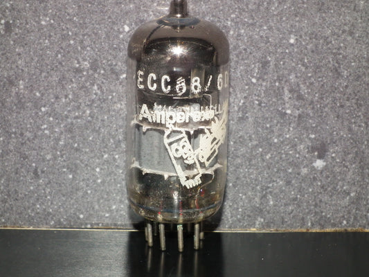 6DJ8 ECC88 Amperex Bugle Boy Holland Tested NOS Dual Stage Getter