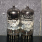 6DJ8 ECC88 Amperex Bugle Boy Holland Matched Pair Tested NOS Dual Stage Getter