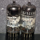 6DJ8 ECC88 Amperex Bugle Boy Holland Matched Pair Tested NOS Dual Stage Getter