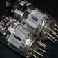 6DJ8 ECC88 Amperex Bugle Boy Holland Matched Pair Tested NOS Dual Stage Getter