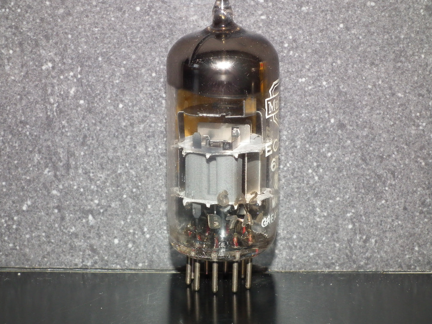 ECC88 Mullard Blackburn 6DJ8 RARE Dual Stage Getter 60s Used Tested NOS