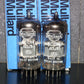 Platinum Matched Pair ECC88 Mullard Blackburn 6DJ8 NOS 1967