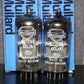 Platinum Matched Pair ECC88 Mullard Blackburn 6DJ8 NOS 1967