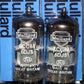Platinum Matched Pair ECC88 Mullard Blackburn 6DJ8 NOS 1967