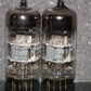 Platinum Matched Pair (2 tubes) 6DJ8 Toshiba ECC88 M3624 Japan Used Tested 100%