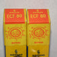 ECF80 Telefunken 6BL8 Platinum matched pair NOS NIB Siemens