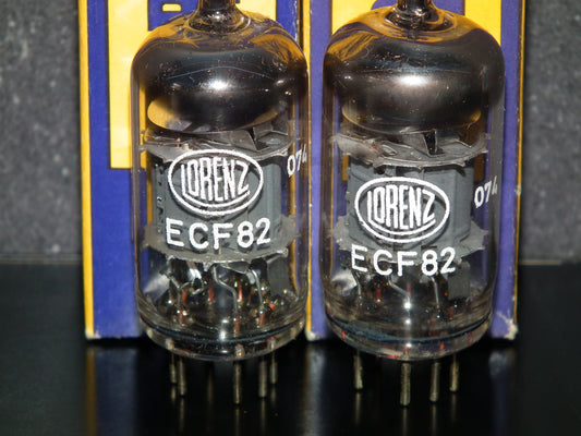 ECF82 ITT Lorenz 6GH8A 6U8 Platinum matched DUAL STAGE GETTER
