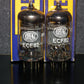 ECF82 Lorenz 6GH8A 6U8 Platinum matched pair NOS NIB Dual Stage Getter Germany