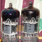 ECF82 RFT 6GH8A 6U8 Platinum matched pair NOS RARE FOIL GETTER