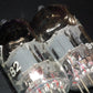 ECF82 RFT 6GH8A 6U8 Platinum matched pair NOS RARE FOIL GETTER