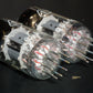 ECF82 RFT 6GH8A 6U8 Platinum matched pair NOS RARE FOIL GETTER