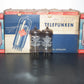 ECF82 Telefunken 6GH8A 6U8 Platinum matched pair NOS NIB SEALED DB