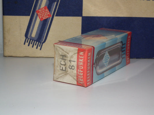 ECH81 Telefunken NOS NIB Sealed Diamond Bottom <>