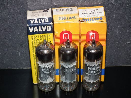ECL82 6BM8 Philips Valvo NOS NIB