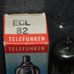 ECL82 Telefunken 6BM8 NOS NIB Diamond Bottom