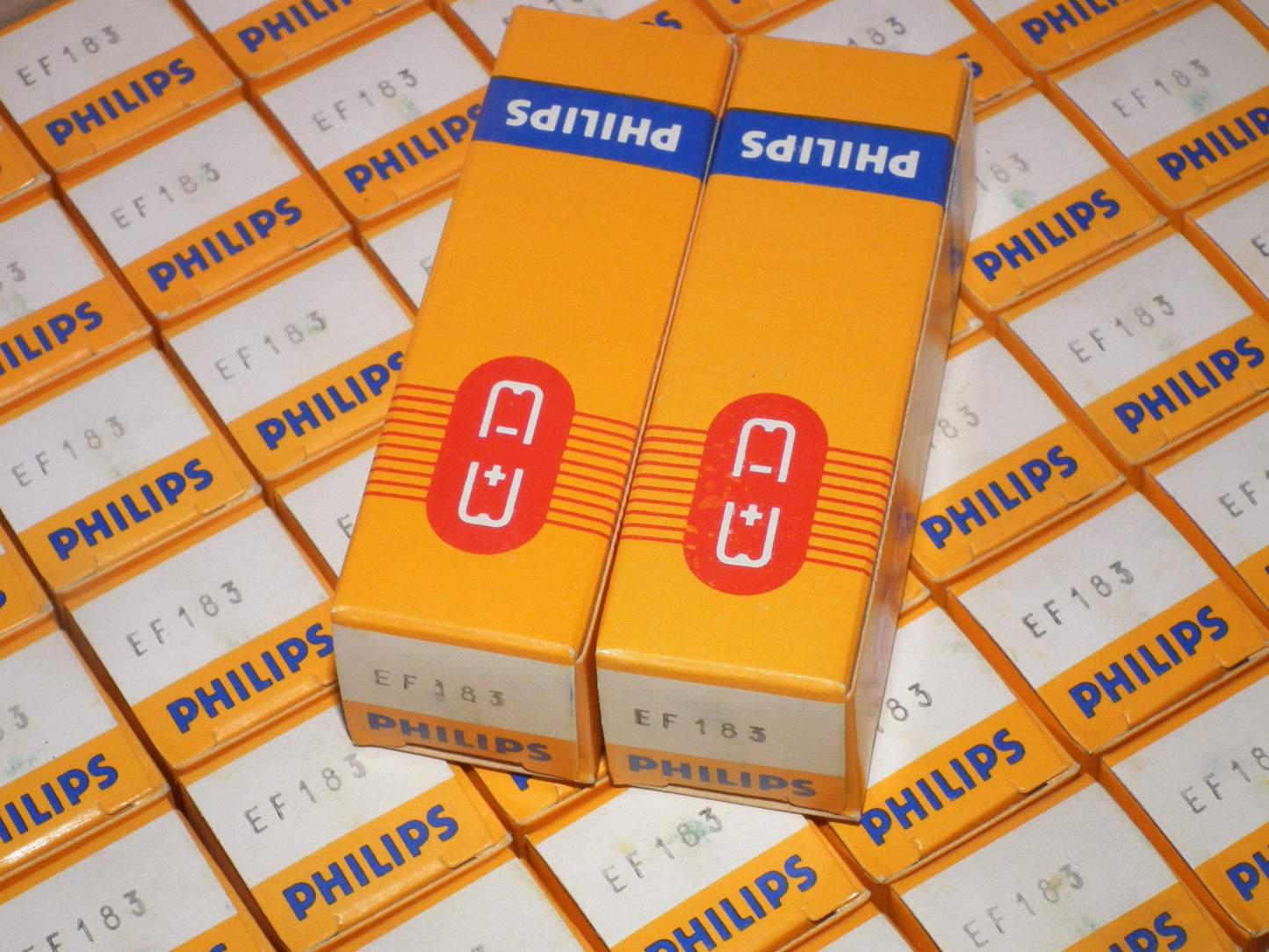 EF183 Philips NOS NIB 6EH7 One pair (2 tubes)