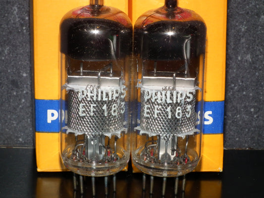 EF183 Philips NOS NIB 6EH7 One pair (2 tubes)