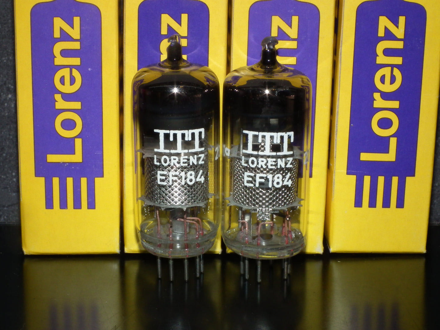 EF184 Lorenz Stuttgart NOS NIB 6EJ7 One pair (2 tubes)