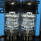 EF184 Mullard 6EJ7 Platinum Matched Pair (2 tubes) NOS NIB