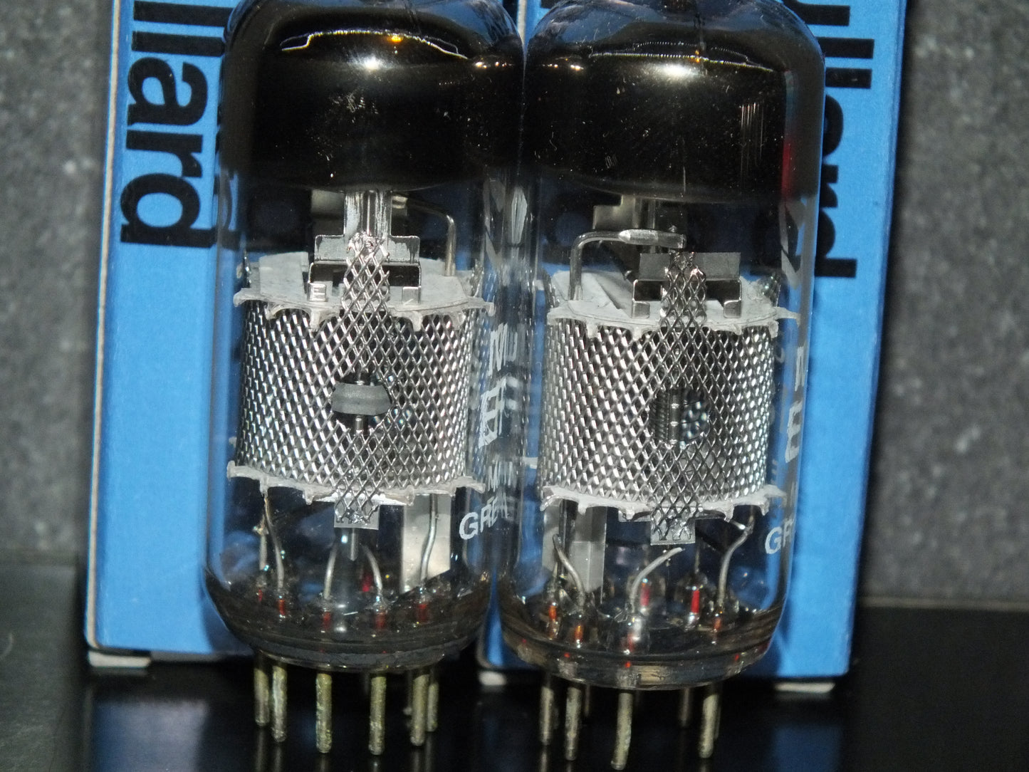 EF184 Mullard 6EJ7 Platinum Matched Pair (2 tubes) NOS NIB