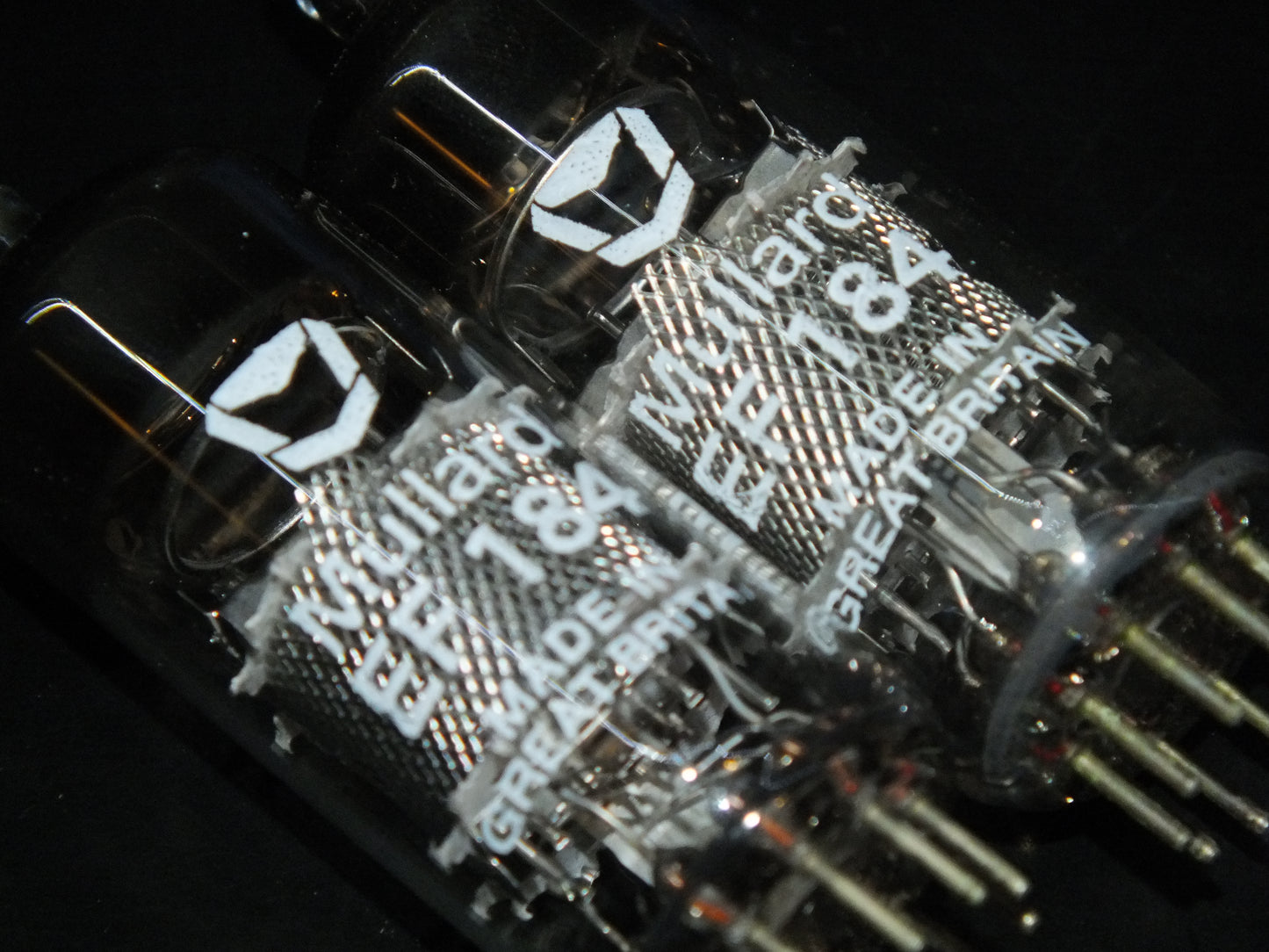 EF184 Mullard 6EJ7 Platinum Matched Pair (2 tubes) NOS NIB
