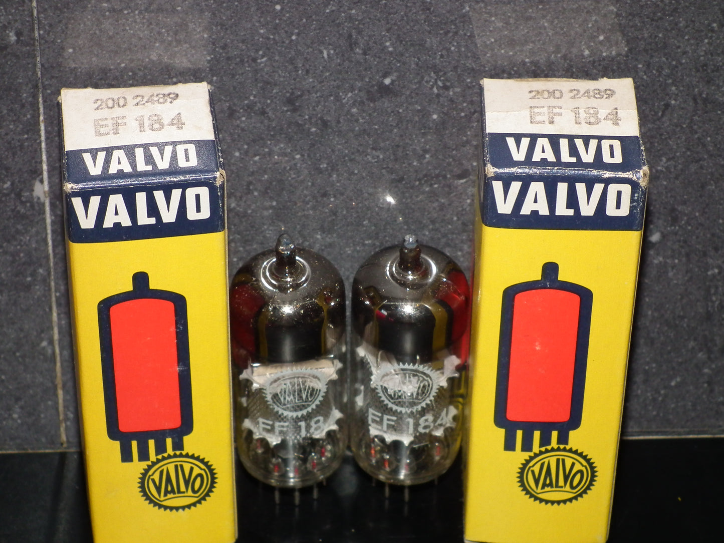 EF184 Valvo NOS NIB 6EJ7 One pair (2 tubes)