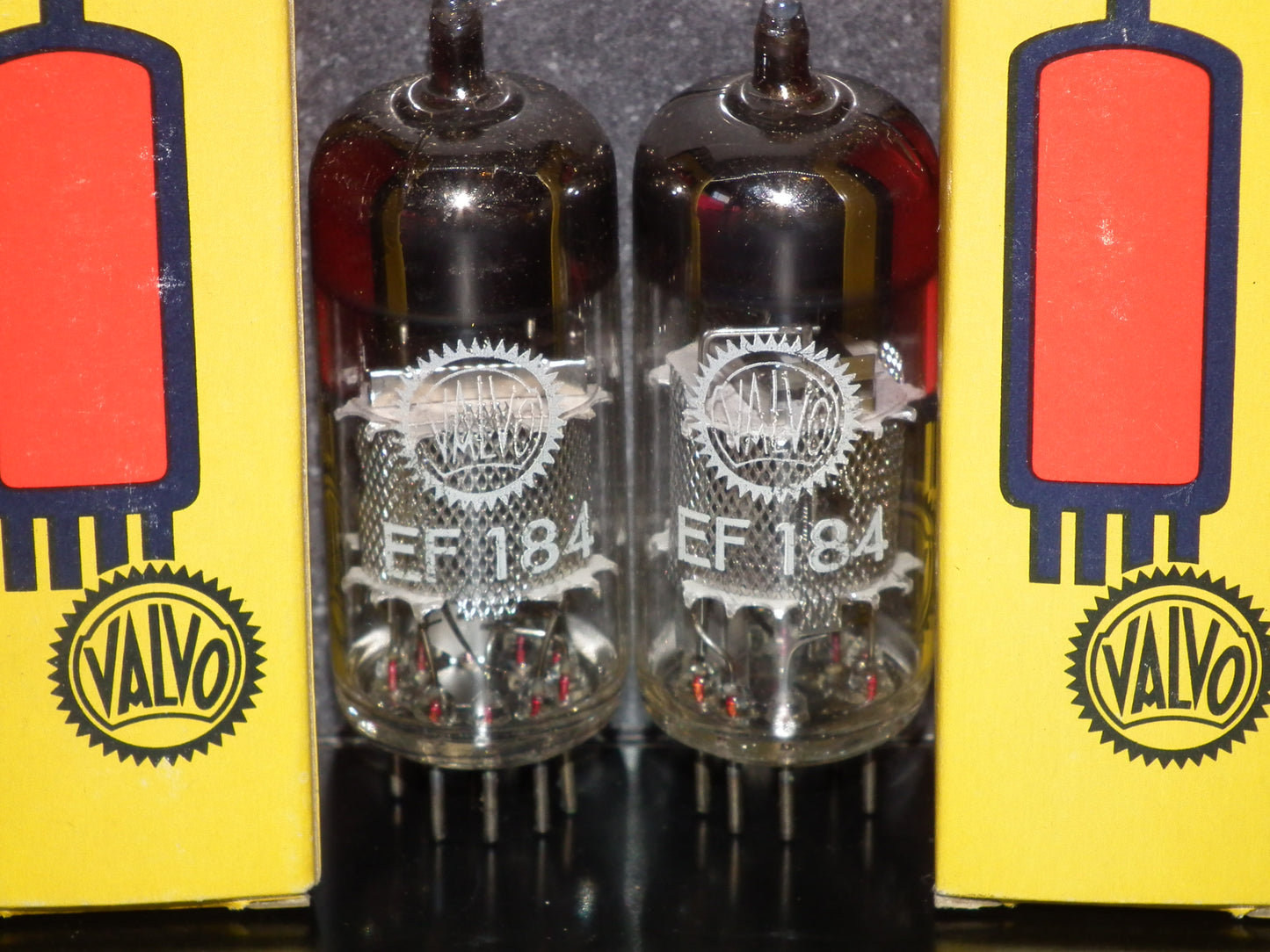 EF184 Valvo NOS NIB 6EJ7 One pair (2 tubes)